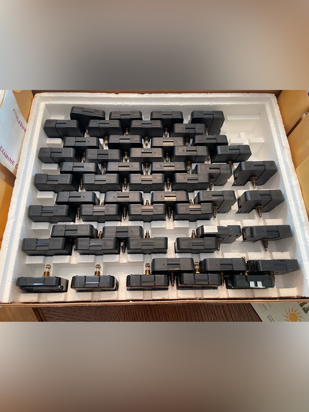 Huge Lot Replacement Clock Parts Bulk Box KLOCKIT Quartz